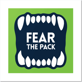 Fear the Pack Posters and Art